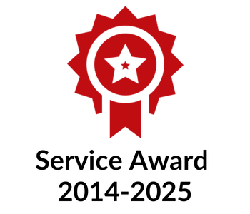 Service Award 2014-2025
